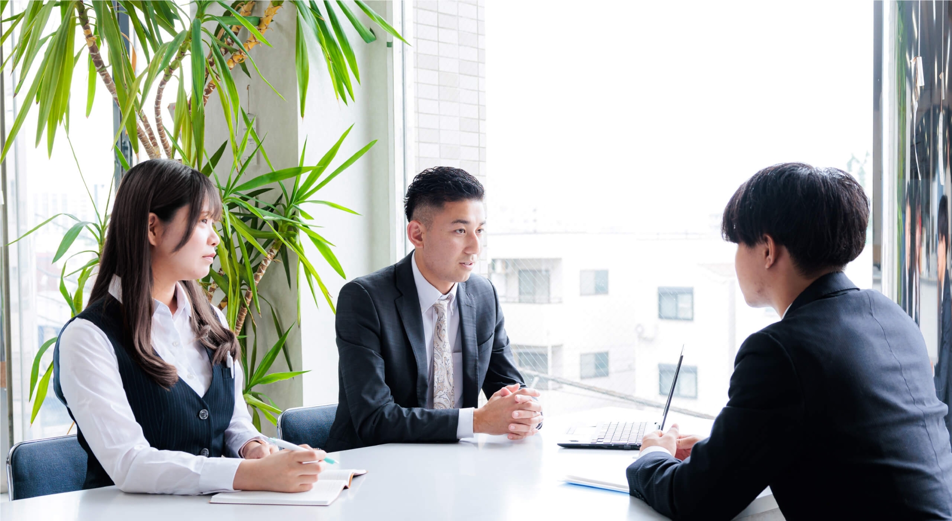 打ち合わせの様子