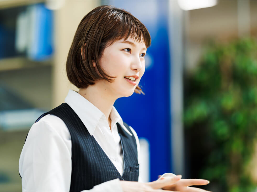 営業Sさんインタビュー風景