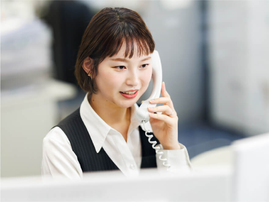 事務職Kさん電話応対